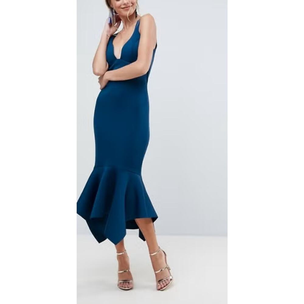 ASOS Deep Blue Prom Dress